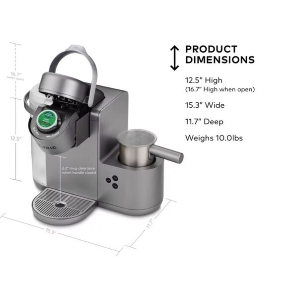 Keurig K-Cafe Single Serve Coffee Latte & Cappuchino Maker -- NEW IN BOX - Picture 11 of 13